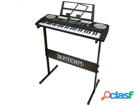 Juguete Musical BONTEMPI Teclado Eléctrico 54 Teclas (Edad