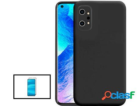 Kit Protector de Cristal Templado 5D Full Cover y Funda