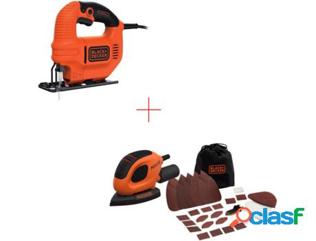 Kit de Lijadora y Sierra Tic-Toc BLACK & DECKER 710 W