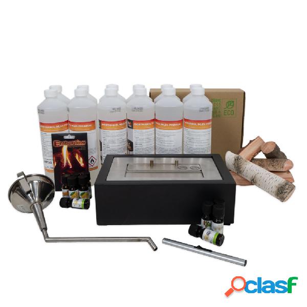 Kit quemador, bioetanol y accesorios