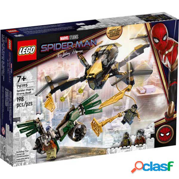 Lego Marvel Super Heores 76195 Duelo del Dron de Spider-Man