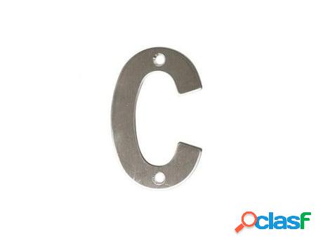 Letra c-4 pulgadas acero inoxidable 18/8