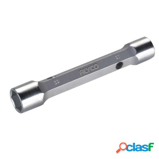 Llave Tubo Hexagonal 14-15Mm 2 Bocas Forjada Alyco