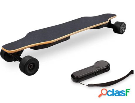 Longboard Eléctrico KSIX H2B-02 Pro, 25 Km/H, 2 Motores Hub