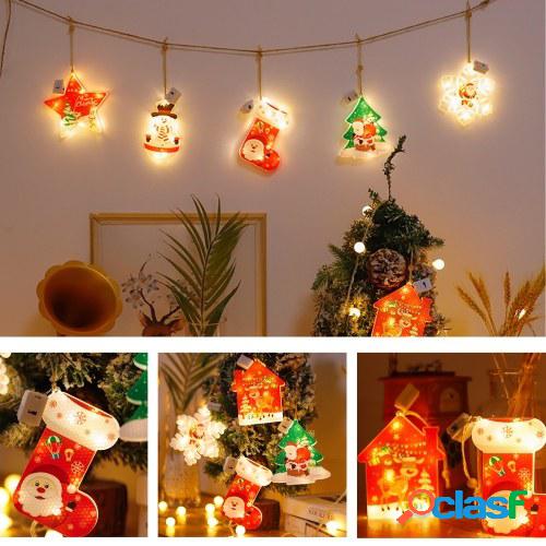 Luces colgantes de Navidad Decoraciones colgantes Lámpara