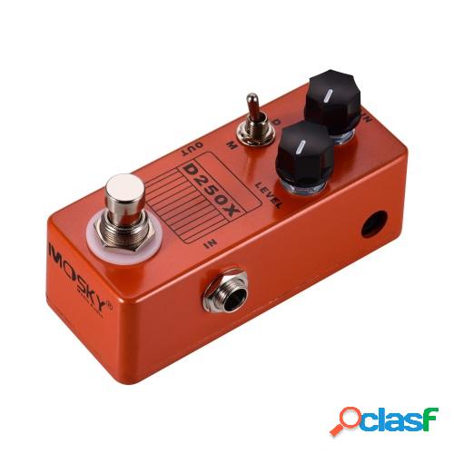 MOSKY D250X Mini guitarra eléctrica Overdrive