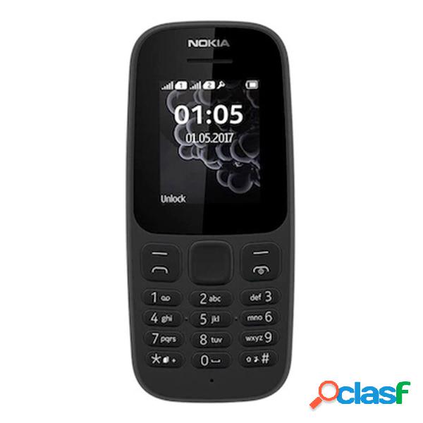 Nokia 105 (2017) negro (black) dual sim
