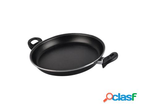 Paellera 30 cm black