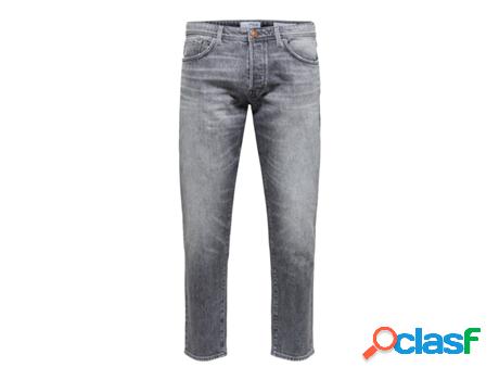 Pantalones Vaqueros SELECTED Hombre (Multicolor - 34 x 34)