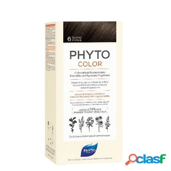Phyto PhytoColor Coloración Permanente-6 Rubio Oscuro