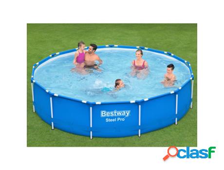 Piscina Con Estructura De Acero Pro BESTWAY (Pvc - 396 x 396