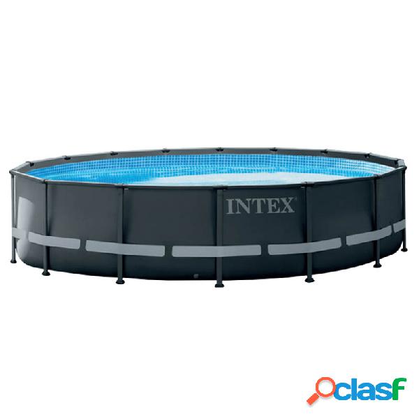 Piscina intex ultra xtr frame 55216 con depuradora 488x122