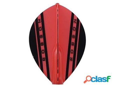 Plumas de Dardos BULLS DARTS (Rojo)