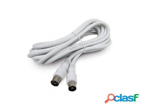 Prolongador tv 2,5m. 3140 blanco