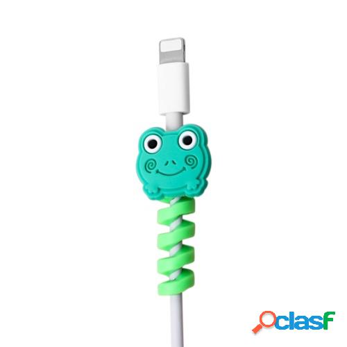 Protector de alambre de cable flexible de silicona Imágenes