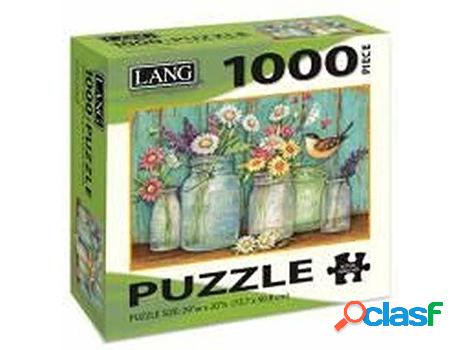 Puzzle LANG LANG - Puzzle -"Mason Flowers" Artwork by Susan