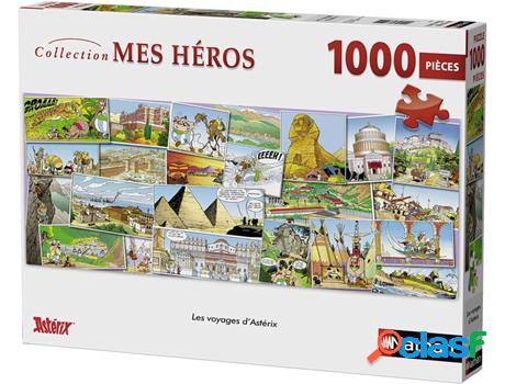 Puzzle NATHAN (Cartón - Blanco - 98 x 37,5 cm)