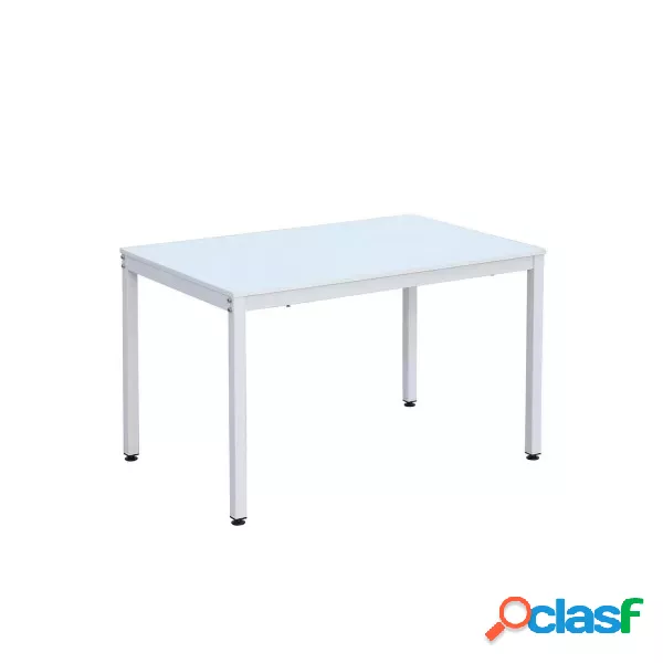 RegalosMiguel - Mesa Enik 120 x 80 cm - Blanco