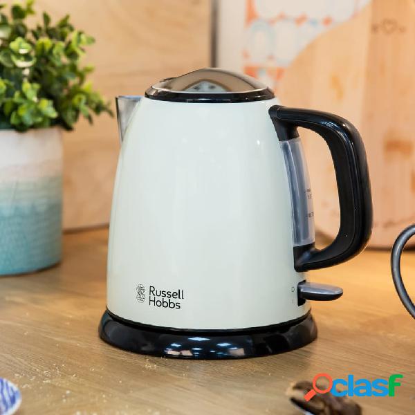 Russell Hobbs Minihervidor de agua Colours Plus+ color crema