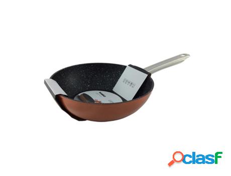 Sarten wok aluminio induccion roma 24cm