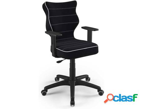 Silla de Escritorio Ejecutiva ENTELO Duo JS01 Negro