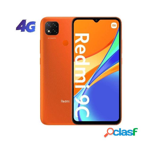 Smartphone Xiaomi Redmi 9C 4GB/ 128GB/ 6.53'/ Naranja