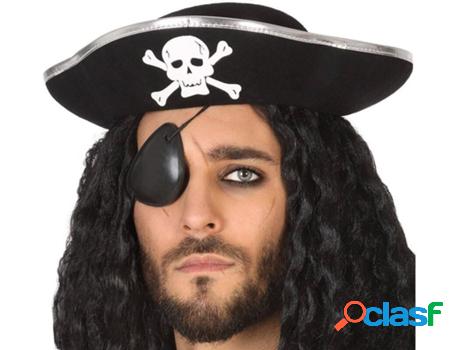 Sombrero DISFRAZZES Pirata Con Calavera (Talla: Talla