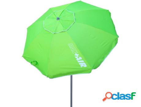 Sombrilla AKTIVE UV50 Reclinable (220x220 cm - Acero, Zinc y