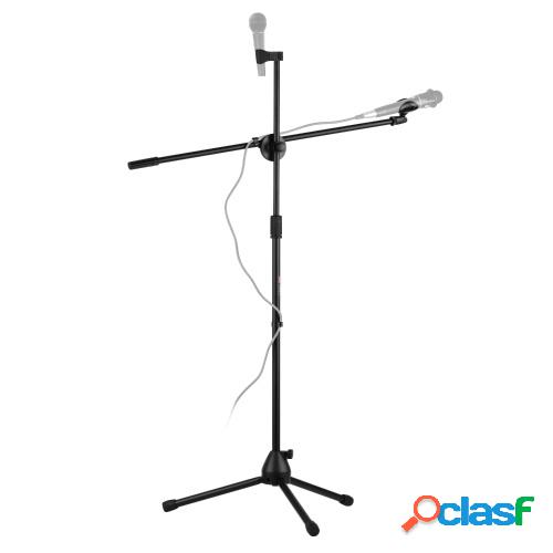Soporte de micrófono plegable y ajustable Soporte de