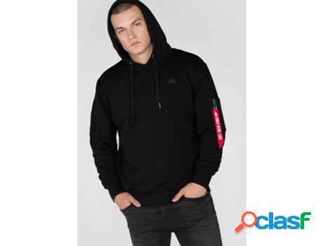 Sudadera ALPHA INDUSTRIES Hombre (Multicolor - S)