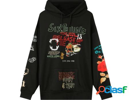 Sudadera SIXTH JUNE Hombre (Multicolor - S)