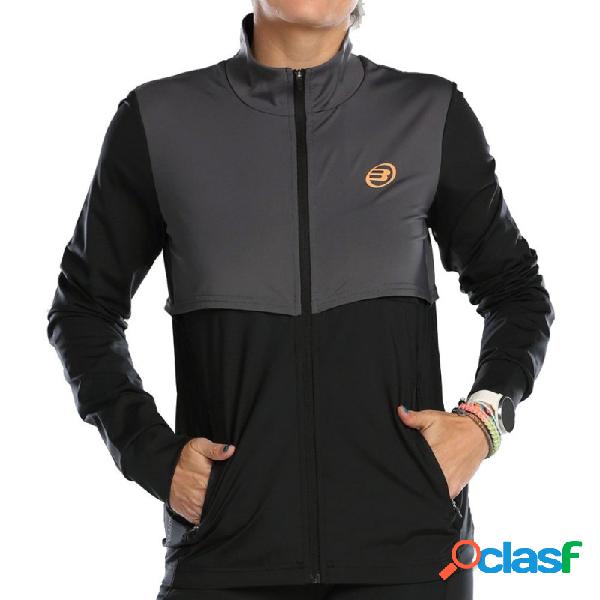 Sudadera bullpadel actea negro m