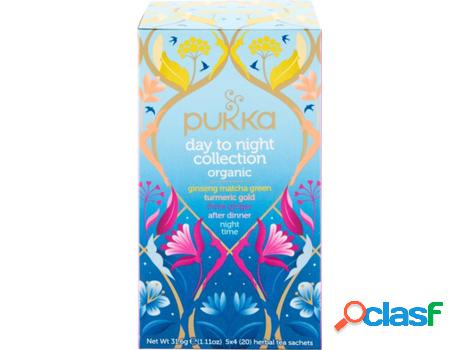 Surtido de Infusiones de Día A Noche PUKKA (20 Carteiras)