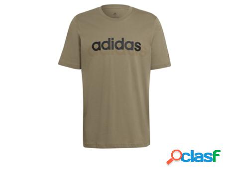 T-Shirt Adidas Essentials Embroidered Linear Logo (Tam: S)