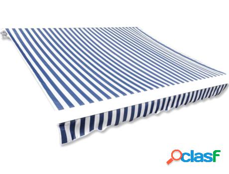 Toldo de Lona VIDAXL Azul (400 x 300 cm)