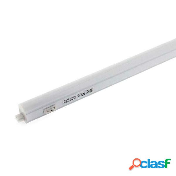 Tubo led t5 integrado con interruptor 4w 31cm blanco frío