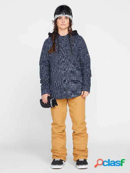Volcom Chaqueta de franela Hooded Flannel - Black