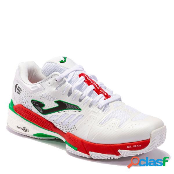 Zapatillas joma t.slam men 2202 blanco rojo 42,5