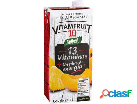 Zumo de Piña y Melocotón Vitamfruit SANTIVERI (1 L)