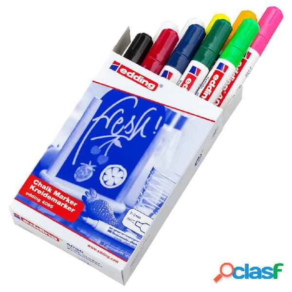 edding Rotuladores de tiza 10 unidades multicolores 4095