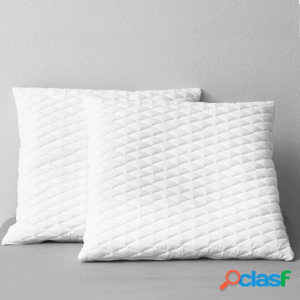 vidaXL Almohadas 2 unidades de espuma viscoelástica
