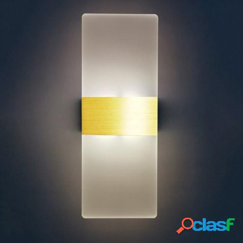 AC 85-265V 6W Lámpara de pared moderna Lámpara de techo