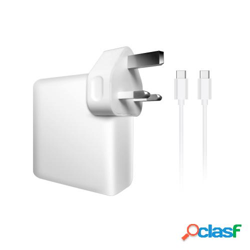 Adaptador de corriente para computadora portátil tipo C de
