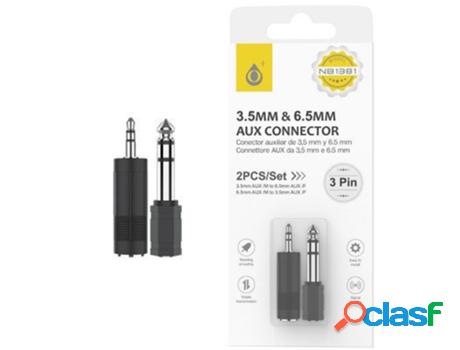 Adaptadores Jack 3.5Mm M Para Jack 6.3Mm F / Jack 6.3Mm M