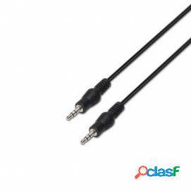 Aisens Cable Audio Estéreo Jack 3.5/m-jack 3.5/m Negro
