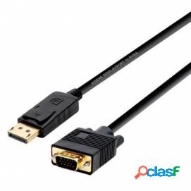 Aisens - Cable Conversor Displayport A Vga, Dp/m-vga/m,