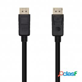 Aisens - Cable Displayport V1.2 4k@60hz, Dp/m-dp/m, Negro,