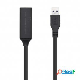 Aisens Cable Usb 3.0 Prolongador Con Amplificador, Tipo