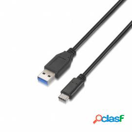 Aisens - Cable Usb 3.1 A Usb C Negro