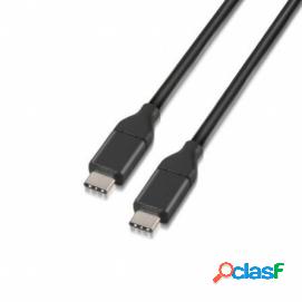 Aisens Cable Usb 3.1 Gen2 10gbps 3a Tipo Usb-c/m-usb-c/m